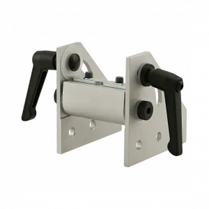 25 Series 90 Degree Wide Double Pivot Bracket Assembly with "L" Handles