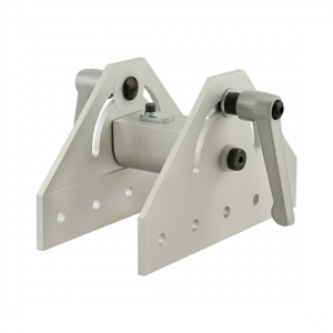 40 Series 180 Degree Wide Double Pivot Bracket Assembly with "L" Handle
