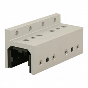 40 Series 3 Slot Mount - Single Flange Long Standard Linear Bearing with Brake Holes