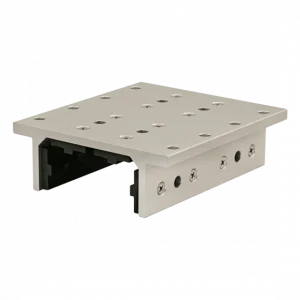 40 Series 4 Slot Mount - Double Flange Long Standard Linear Bearing with Brake Holes