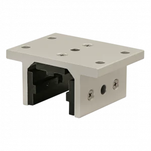 40 Series 3 Slot Mount - Double Flange Short Standard Linear Bearing with Brake Holes