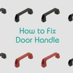 Plastic Door Handle 8020