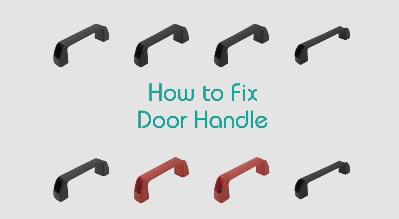 Plastic Door Handle 8020